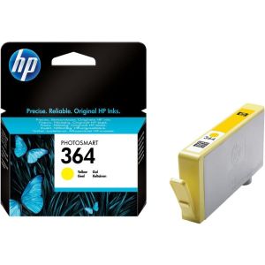 Cartridge HP 364 (CB320EE), žltá (yellow), originál