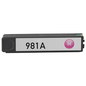 Cartridge HP 981A, J3M69A, purpurová (magenta), alternatívny