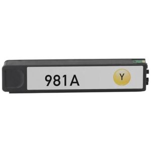 Cartridge HP 981A, J3M70A, žltá (yellow), alternatívny