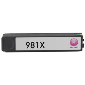 Cartridge HP 981X, L0R10A, purpurová (magenta), alternatívny