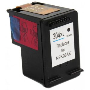 Cartridge HP 304 XL (N9K08AE), čierna (black), alternatívny