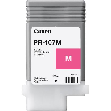 Cartridge Canon PFI-107M, purpurová (magenta), originál