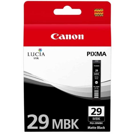 Cartridge Canon PGI-29MBK, matná čierna (matte black), originál