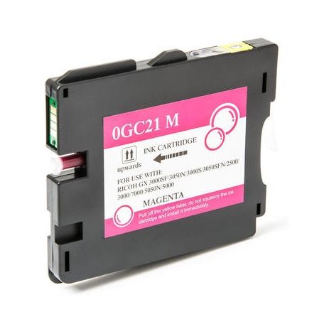 Cartridge Ricoh GC21M, 405534, purpurová (magenta), alternatívny