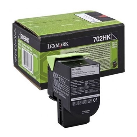 Toner Lexmark 702HK, 70C2HC0 (CS310, CS410, CS510), čierna (black), originál